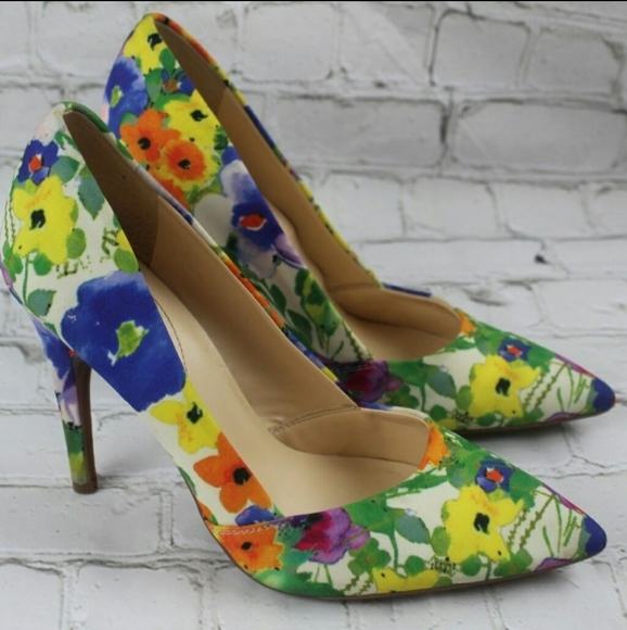 Anthropologie Shoes - Satin Heels